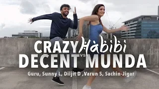 Guru Randhawa:Crazy Habibi Vs Decent Munda Dance | Randeep Singh | Amy Aela