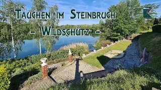 Tauchen im Steinbruch Wildschütz