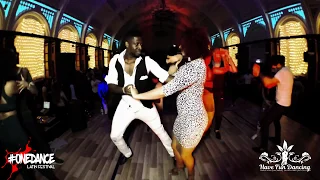 Bachata social dance by Sol & Laura at OneDance Latin Festival 2018