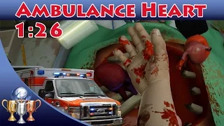 Surgeon Simulator [PS4] - Ambulance Heart Transplant  (1:26) Life's Too Short Trophy