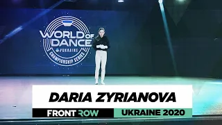 Daria Zyrianova | Front Row | Junior | World of Dance Ukraine 2020 | #WODUA20