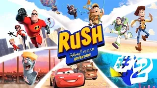 Rush A Disney Pixar Adventure - Gameplay Walkthrough Part 2 - The Incredibles - Cartoon Movie Games