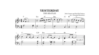Yesterday - Easy Piano