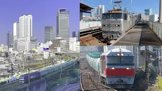 【貨物列車】ささしまライブ名古屋グローバルゲートからEF510銀釜他