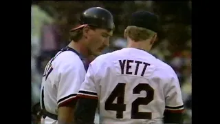 (1987) Detroit Tigers @ Cleveland Indians (Pt. 1)