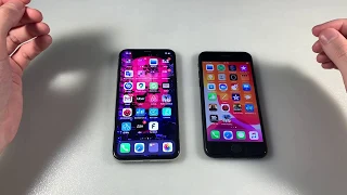 Сравнение iPhone SE 2020 vs iPhone X