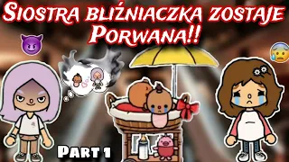 [CZĘŚĆ 1] SIOSTRA BLIŹNIACZKA ZOSTAŁA PORWANA 😪 | TOCA BOCA HISTORYJKI PO POLSKU