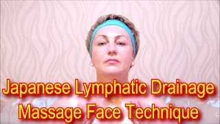 Japanese Massage Face Technique Zogan - Lymphatic Drainage Facial Massage Yukuko Tanaka at Home