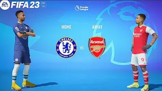 FIFA 23 | Chelsea vs Arsenal | Premier League 2022/23 | 4K[60FPS] Gameplay |  At Stamford Bridge