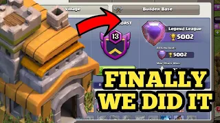 TH 7 PUSHED TO LEGENDS LEAGUE 😍 | FINALLY WE DID IT ❤️ | JPM GAMING ✨