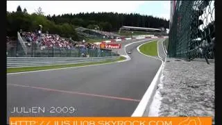 Formula 1 Eau Rouge Spa Francorchamps 2009