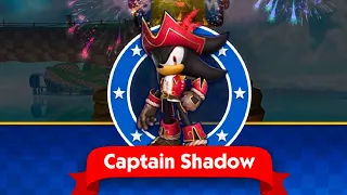 Sonic Dash Captain Shadow New Character Nubi Gameplay