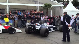 Nelson Piquet in the Brabham BT52, Legends Parade, 2015 Austrian GP