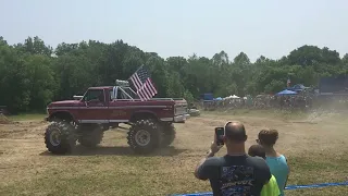 High Roller II ROLLOVER during Bigfoot Open House 2020 #bigfoot4x4 #oldskool #monstertruck