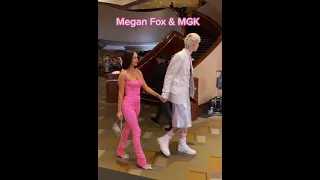 Megan Fox and Machine Gun Kelly  #shorts