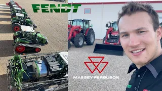 Driving Fendt and Massey Ferguson Tractors