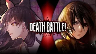 Fan Made Death Battle Hype Trailer: Blake VS Mikasa (RWBY VS Attack on Titan)