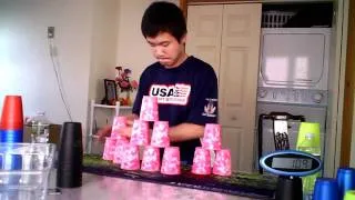 Sport Stacking: Cycle in 5.47 Seconds!!!! (November, 2010)
