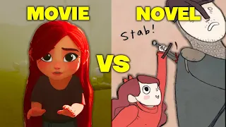 Nimona Movie VS Novel Shapeshift