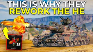 Full HE 60TP is the Reason for HE Changes? | World of Tanks 60TP Gameplay