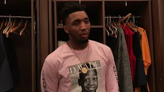 Jazz star Donovan Mitchell after scoring 46 points against the Denver Nuggets