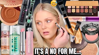 FULL FACE OF MAKEUP I WOULDN'T REPURCHASE & WHY 😅 Makeup That Didn't Work For Me | KELLY STRACK