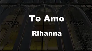 Karaoke♬ Te Amo - Rihanna 【No Guide Melody】 Instrumental