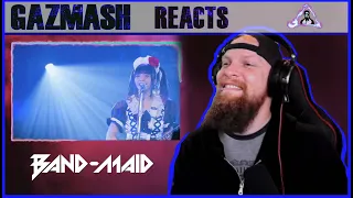 GazMASH Reacts - BAND MAID CROSS LIVE REACTION