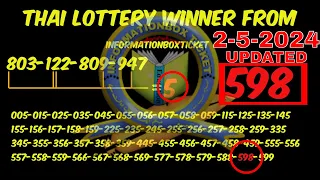 02-5-2024 Thai lottery winner from informationboxticket.