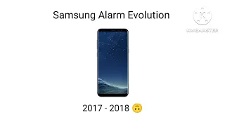 Samsung Alarm Evolution