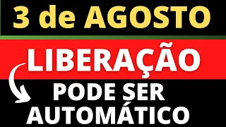 🔴 INSS - PODE LIBERAR AUTOMÁTICO - DIA 3 de AGOSTO - ANIELI EXPLICA