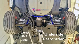 BMW E46 330ci - Underside Restoration - Better Than New!