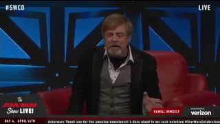 Mark Hamill talks about being on "Bad Lip Reading" and impersonating Harrison Ford