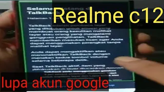 Realme c12 bypass akun google tanpa pc