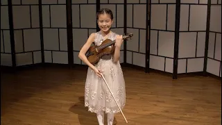 Lin Tokura (age 12) Violin Partita No. 3 in E Major, BWV 1006: III. Gavotte en rondeau by J.S. Bach