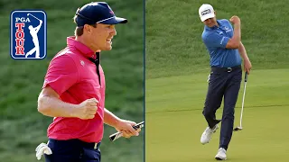 Every shot from epic 8-hole playoff: English vs. Hickok at Travelers