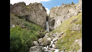 Чарующий ДЖИЛЫ-СУ. Часть Вторая.  Долина Нарзанов и водопад Каракая-су.