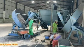 Organic fertilizer granulation process in tamilnadu