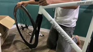 My new fixed gear build | TSUNAMI | SNM100 | #fixie