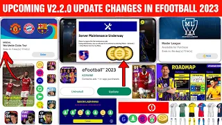 Upcoming New Changes In V2.2.0 Update In eFootball 2023 Mobile