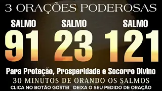 SALMO 91 SALMO 23 SALMO 121 PARA PROTEÇÃO PROSPERIDADE E SOCORRO DIVINO