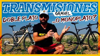 GRAVEL... ¿Transmisión monoplato o doble plato? | BIKEPACKING | Javier Bañón Izu