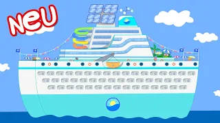 Peppa-Wutz-Geschichten | Sicherheit auf großen Schiffen | Videos für Kinder