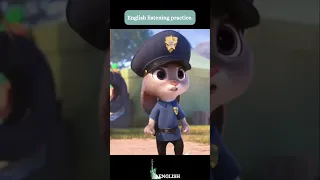 Learn English, English listening. "learn English with zootopia"