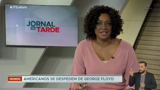 Funeral de George Floyd é transmitido pela TV nos EUA em meio a protestos antirracistas