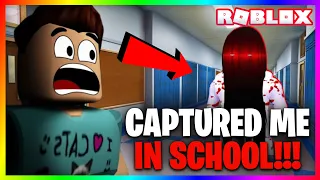 Chop become Granny and captured me in school Roblox!