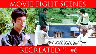 Movie Fight Scenes - Recreated - #6 - Bruce lee's Way of the Dragon - Pre Climax Scene