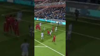 KDB scores freekick against Alisson