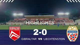 Gibraltar v Liechtenstein. International friendly at the Victoria Stadium. 16th November 2022