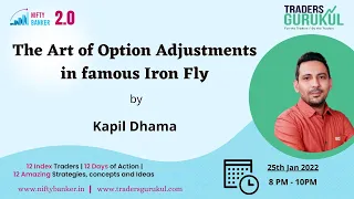 The Art of Option Adjustments in famous Iron Fly by Kapil Dhama
